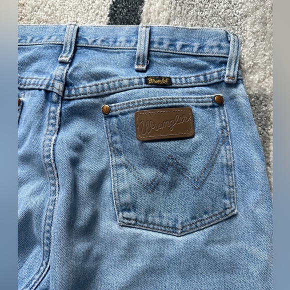 Vintage 1990 Wrangler Jeans 31x34 - Picture 6 of 7